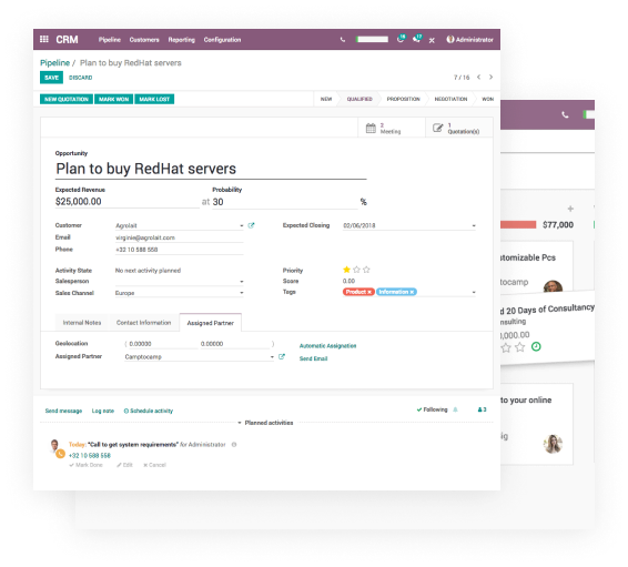 odoo CRM