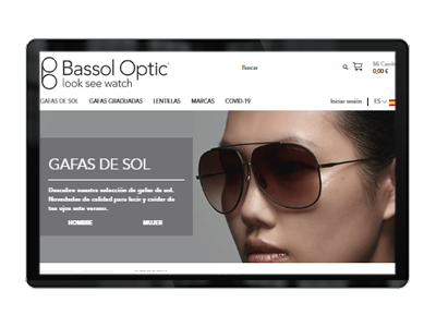 Optica Bassol ecommerce