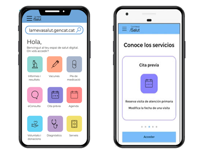 Comunitats CatSalut referencias APP software