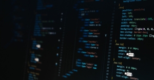 Servidores con código de programación.