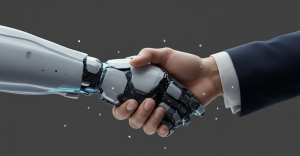 Colaboración entre inteligencia artificial y empresas